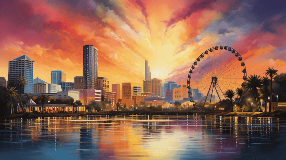 Orlando Skyline Fine Art